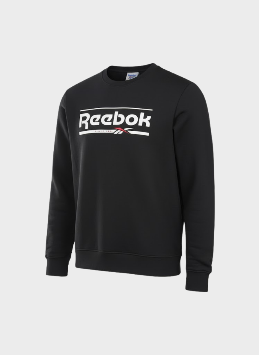 Reebok Black Sweatshirt HD Print