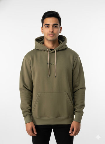 Nicce Khaki Hoodie