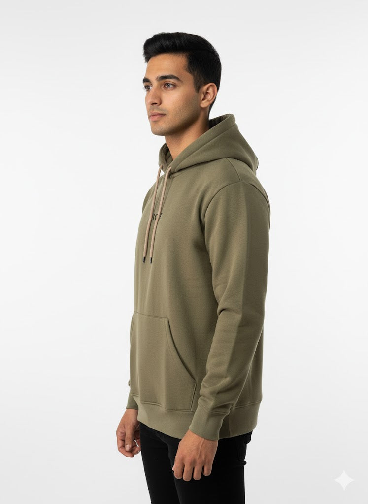 Nicce Khaki Hoodie